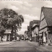 AK Neustadt am Rübenberge, Marktstraße, Alte Wache, Ratskeller, Harki Pils, gelaufen 1969