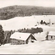 AK Titisee Neustadt, Gasthaus und Pension Heiligbrunnen, ungelaufen