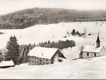 AK Titisee Neustadt, Gasthaus und Pension Heiligbrunnen, ungelaufen