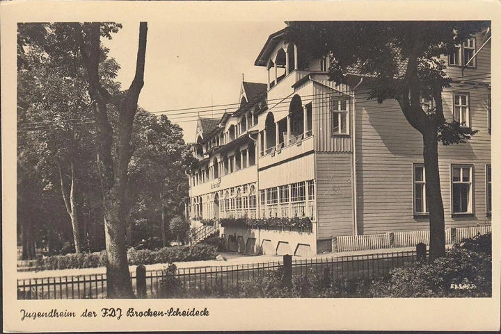 AK Schierke, Jugendheim der FDJ Brocken Scheideck, ungelaufen