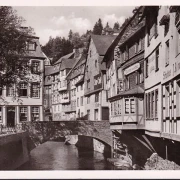 AK Monschau, Stadthaus, Cafe, Gasthaus, ungelaufen