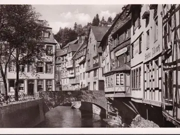 AK Monschau, Stadthaus, Cafe, Gasthaus, ungelaufen