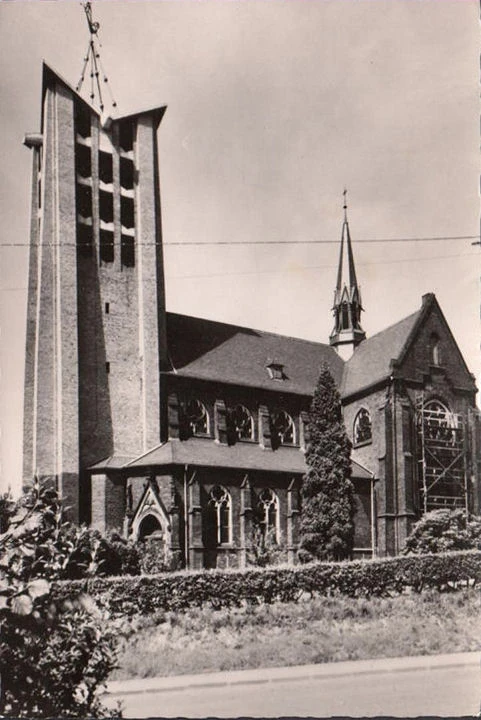 AK Burscheid, St. Laurentius Kirche, ungelaufen