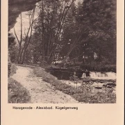 AK Harzgerode, Alexisbad, Kügelgenweg, ungelaufen-datiert 1954