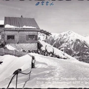 AK Bad Gastein, Blick vom Stubnerkogel gegen Gamskar, Bergstation, Foto AK, ungelaufen