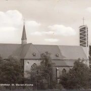 AK Kamen Methler, St. Marien Kirche, ungelaufen