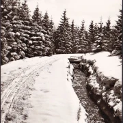 AK Rehberg, Grabenweg, gelaufen 1973