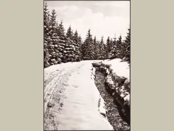 AK Rehberg, Grabenweg, gelaufen 1973