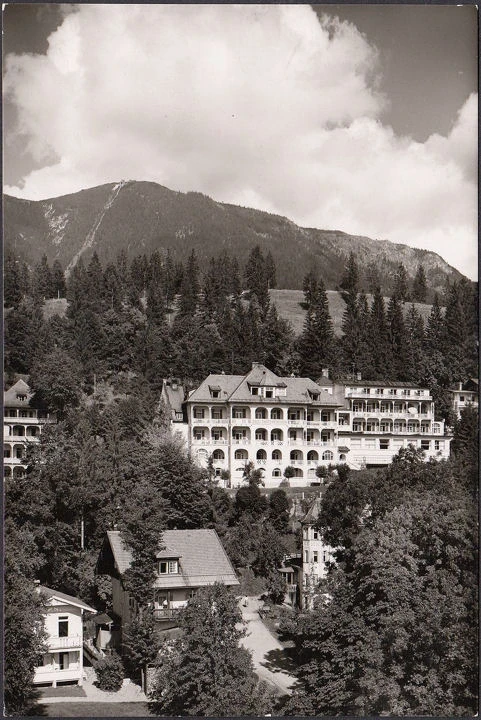 AK Garmisch, Haus Partenkirchen, Kaufmanns Erholungsheim, ungelaufen