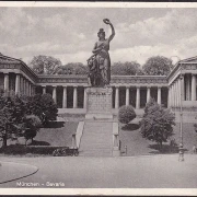 AK München, Bavaria, gelaufen 1950