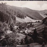 AK Sieber im Harz, Goldemke, gelaufen 1955