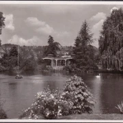 AK Zweibrücken, Rosengarten, Pavillon, ungelaufen