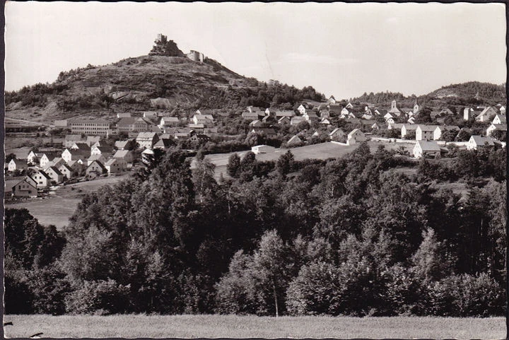 AK Flossenbürg, Stadtansicht, gelaufen 1972