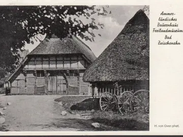 AK Bad Zwischenahn, Ammerländisches Bauerhaus, Freilandmuseum, gelaufen 1950