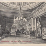 AK Baden Baden, Konversationshaus, Saal Ludwig XVI, ungelaufen