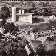 AK Ronchamp, Chapelle de Notre Dame, Fliegeraufnahme, ungelaufen