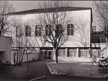 AK Basel, Zinzendorfhaus, Gebäude der Evangelischen Brüdersozietät, ungelaufen