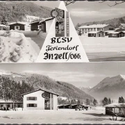 AK Inzell, BLSV Feriendorf im Winter, gelaufen 1968