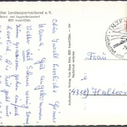 AK Inzell, BLSV Feriendorf im Winter, gelaufen 1968