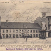 AK Berlin, Die alte Hausvogtei, gelaufen 1912