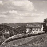 AK Lauterbach, Haus Berlin, Kurheim der Barmer Ersatzkasse, gelaufen 1965