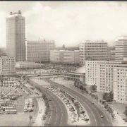 AK Berlin, Alexanderplatz, Alexanderstraße, Busse, ungelaufen