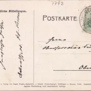 AK Beuron, Ehrentag der Beuroner Benediktiner Kongregation, gelaufen 1908