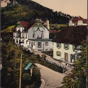 AK Beuron, Gasthaus Zum Stern, Straßenansicht, gelaufen 1924