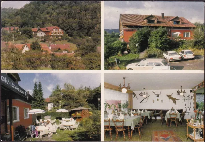 AK Beuron, Hotel, Restaurant, Berghaus Alber, ungelaufen
