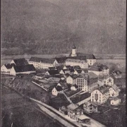 AK Beuron, Stadtansicht, Kloster, gelaufen 1906