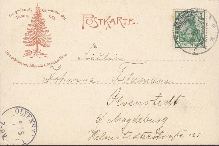 AK Wernigerode, Brockenhaus, Brockenturm, gelaufen 1903