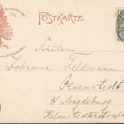 AK Wernigerode, Brockenhaus, Brockenturm, gelaufen 1903