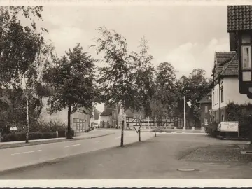 AK Rietberg, Südtor, Cafe Funke, gelaufen