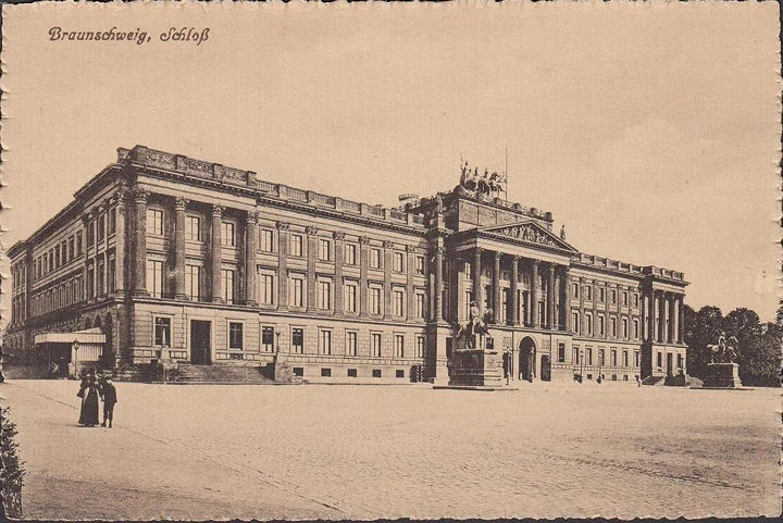 AK Braunschweig, Schloss, ungelaufen