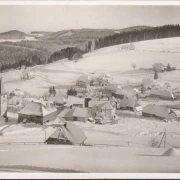 AK Altglashütten, Stadtansicht, Gasthaus und Pension Schwarzwaldhaus, gelaufen 1957