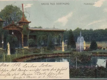 AK Dortmund, Fredenbaum, gelaufen 1902