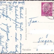 AK Esslingen, Fliegeraufnahme, Stadtansicht, gelaufen 1956