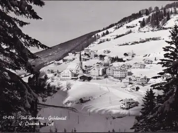 AK Val Gardena, Grödental, S. Cristina, gelaufen 1967