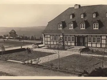 AK Burg an der Wupper, Jugendherberge, ungelaufen-datiert 1951