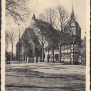 AK Burg auf Fehmarn, Kirche mit Museum, ungelaufen-datiert 1939