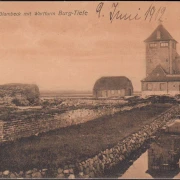 AK Burg auf Fehmarn, Ruine Glambeck, Wartturm, ungelaufen-datiert 1912