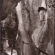 AK Mittenwald, Partnachklamm und Madonna, ungelaufen