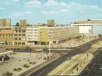 AK Dessau, Wilhelm Pieck Straße, ungelaufen