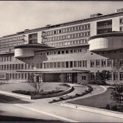 AK Basel, Bürgerspital, gelaufen 1957