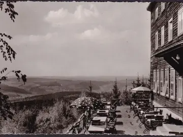 AK Eiserfeld, Fliegerheim Eisen Hardt, Cafe, Restaurant, Pension, gelaufen 1959