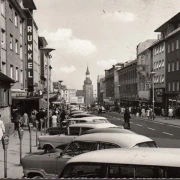 AK Remscheid, Alleestraße, Runkel, Autos, gelaufen