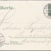 AK Düsseldorf, Gewerbeausstellung, 1902, Lichtfontaine, gelaufen 1902