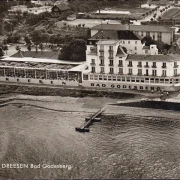 AK Bad Godesberg, Hotel Dreesen, Fliegeraufnahme, gelaufen 1962