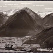 AK Neukirchen, Alpenwirtschaft Rechtegg gegen Obersulzbachtal, ungelaufen