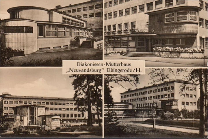 AK Elbingerode, Diakonissen Mutterhaus Neuvandsburg, gelaufen 1963